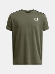 Футболка Under Armour Icon Taped SS Jr Green