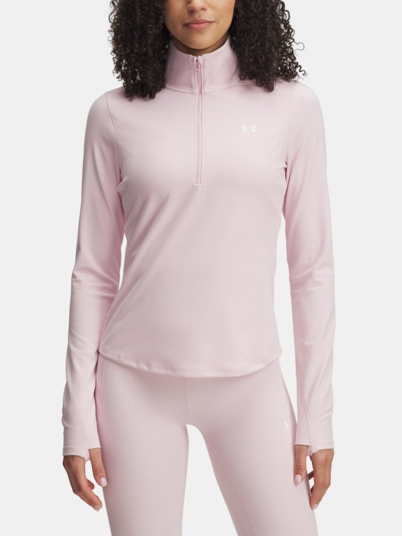 Футболка Under Armour Motion 1/2 Zip Emea Wmn Pink
