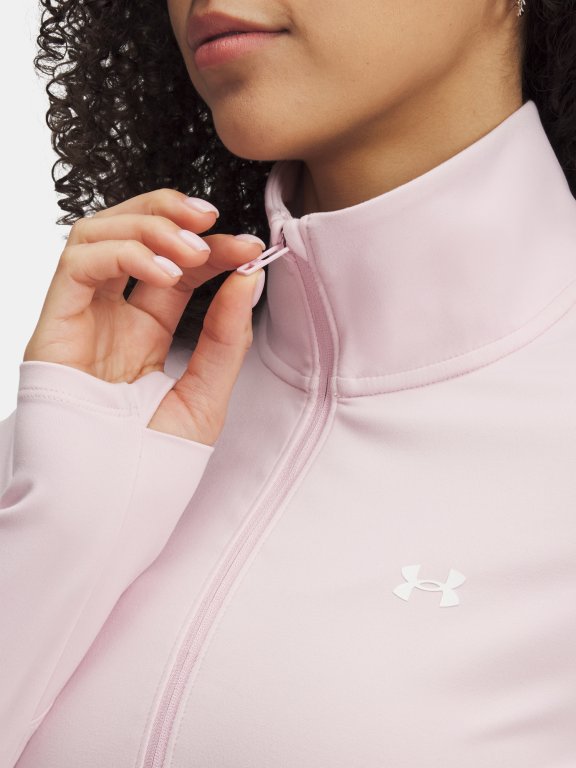 Футболка Under Armour Motion 1/2 Zip Emea Wmn Pink