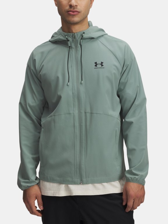 Куртка Under Armour Vibe Woven Jacket зелена