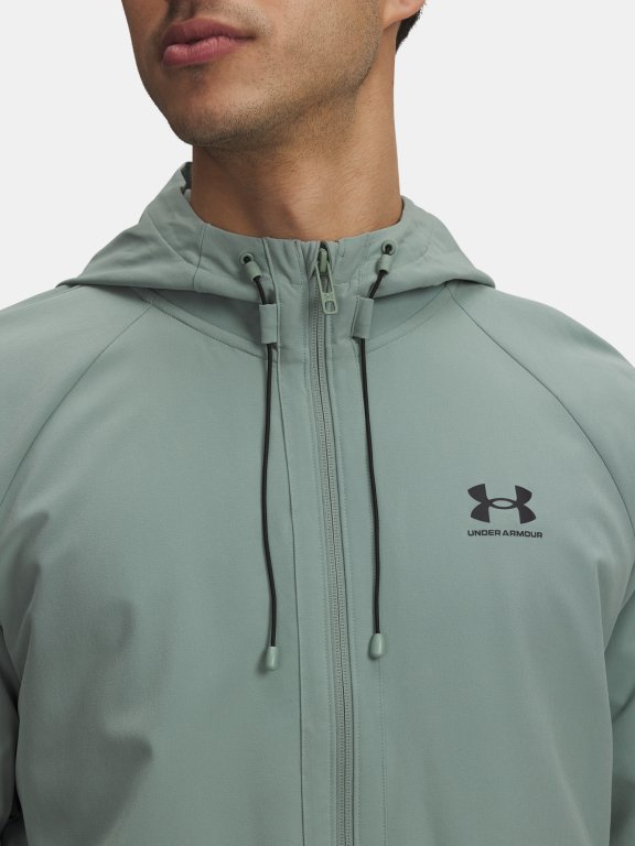 Куртка Under Armour Vibe Woven Jacket зелена
