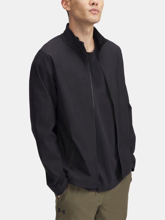 Mikina Under Armour Unstoppable Non-Hood FZ Man Black
