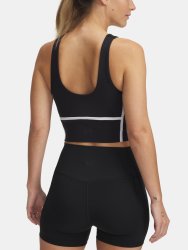 Tílko Under Armour Meridian Piped Crop Tank Wmn Black