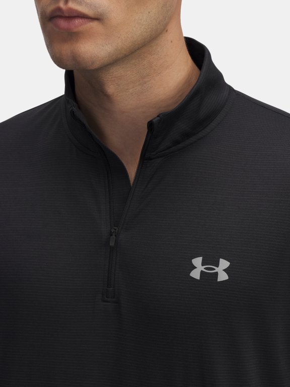 Футболка Under Armour Launch 1/4 Zip Man чорна