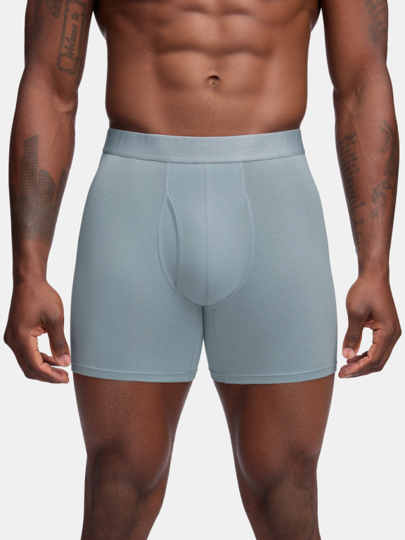 Труси Under Armour Perf Cotton 6In Boxer Briefs - 3Pk Man Blue
