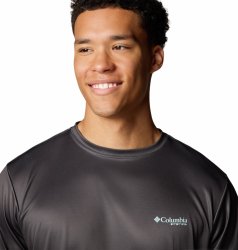 Футболка Columbia Terminal Tackle PFG™ Fish Shine LS M - сіра