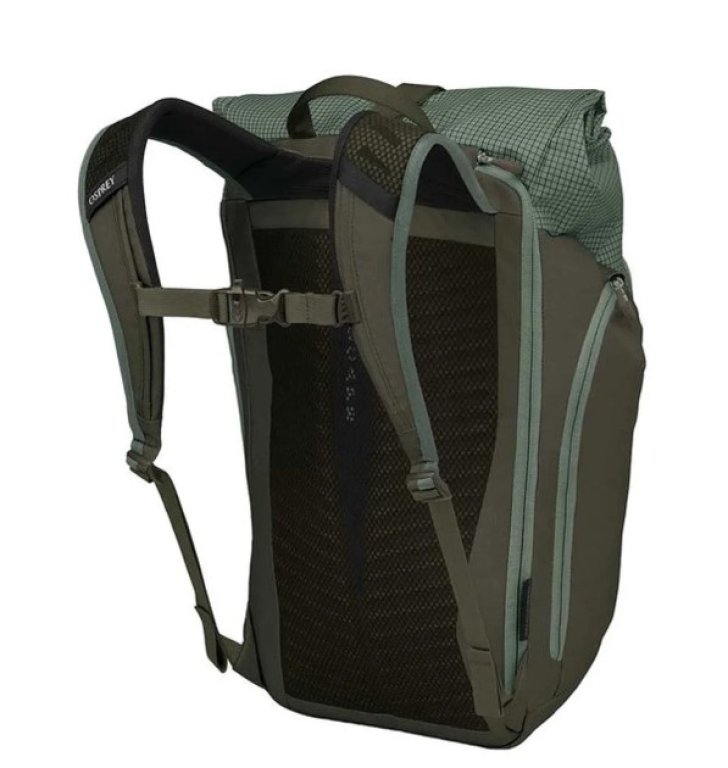 Рюкзак Osprey Transporter Roll Top Pack - зелено/сірий