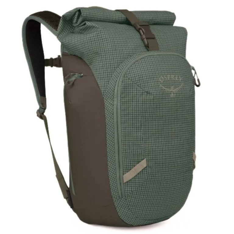 Рюкзак Osprey Transporter Roll Top Pack - зелено/сірий
