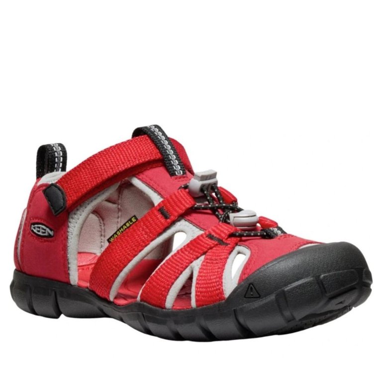 Сандалі Keen Seacamp II Cnx J - червоно/сірі