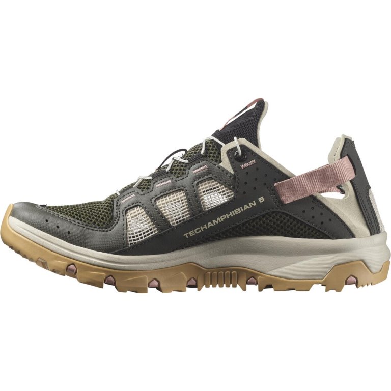 Сандалі Salomon Techamphibian 5 W - зелені