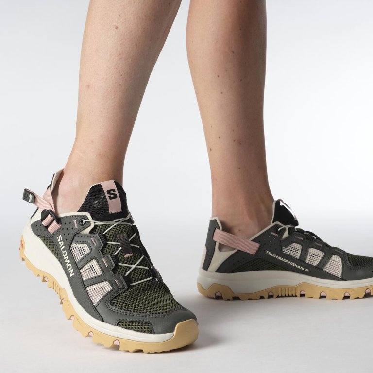 Сандалі Salomon Techamphibian 5 W - зелені