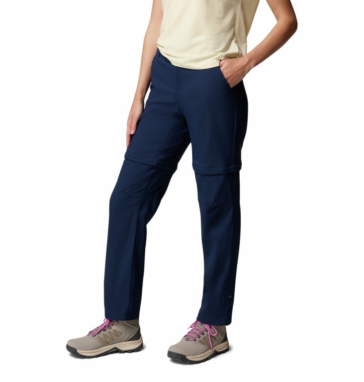 Штани Columbia Leslie Falls™ Convertible Pant W - сині (збільшена довжина)