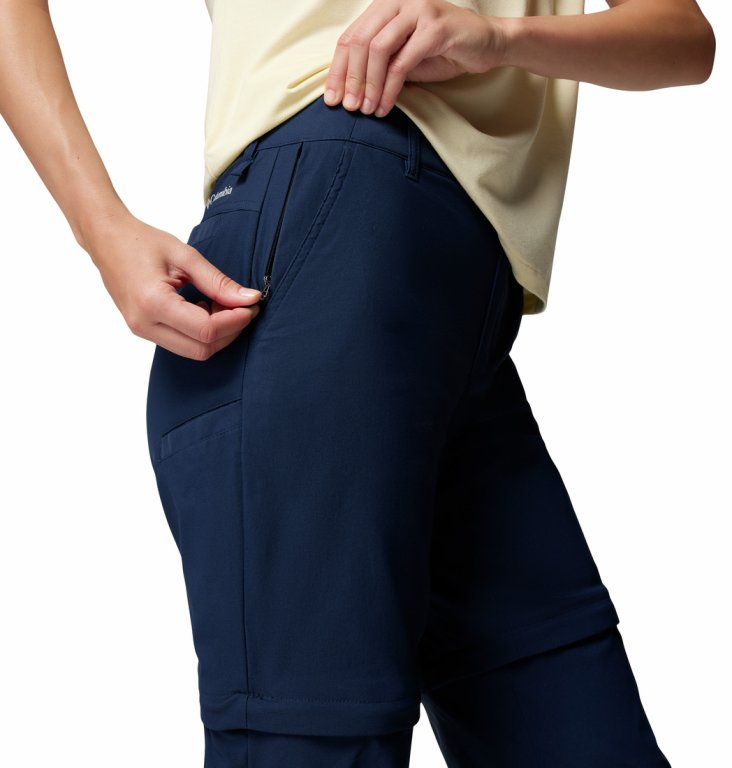 Штани Columbia Leslie Falls™ Convertible Pant W - сині (збільшена довжина)