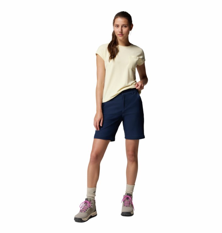 Штани Columbia Leslie Falls™ Convertible Pant W - сині (збільшена довжина)