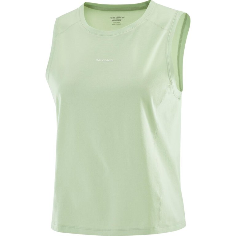 Майка Salomon Trackline Tank W - зелена