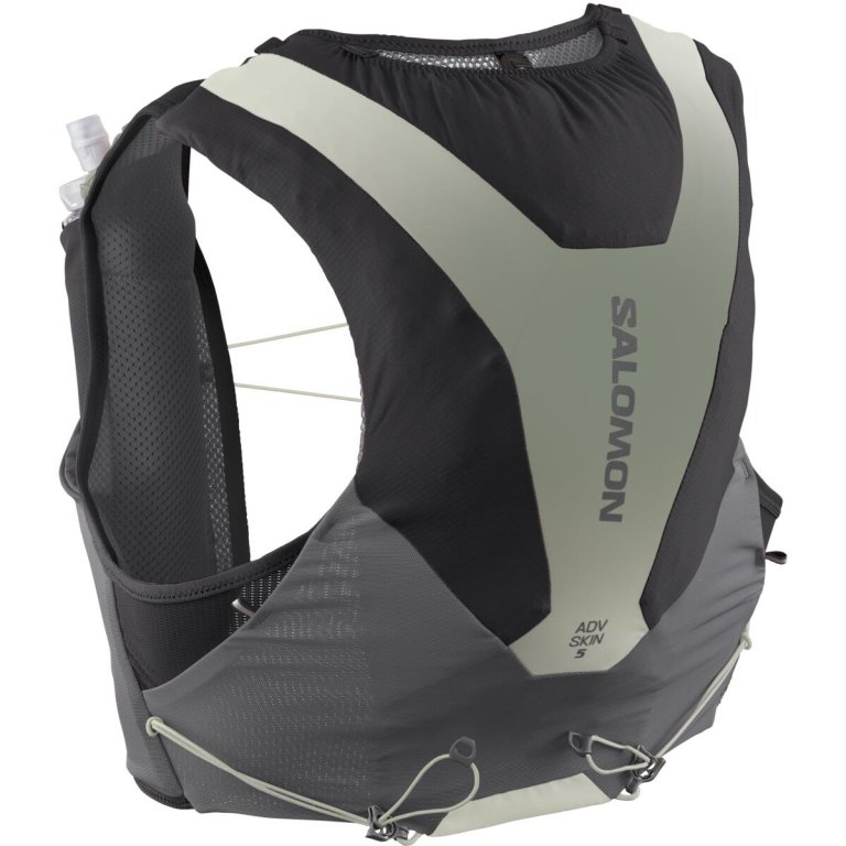 Жилет Salomon Adv Skin 5 Gradient - сіро/зелений