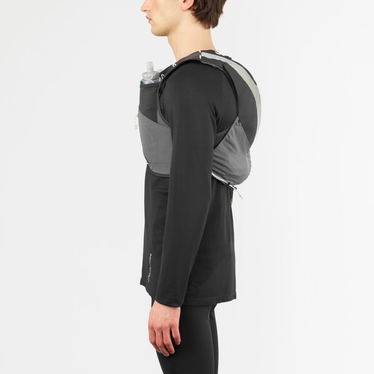 Жилет Salomon Adv Skin 5 Gradient - сіро/зелений