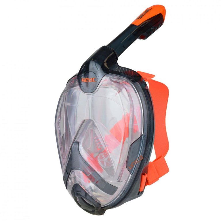 Brýle Seac Unica L/XL - černá/oranžová