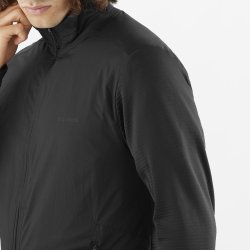 Кофта Salomon Essential Lightwarm Hybrid M - чорна