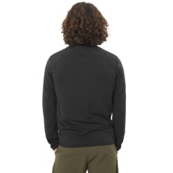 Кофта Salomon Essential Lightwarm Hybrid M - чорна