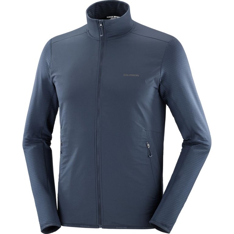 Худі Salomon Essential Lightwarm Hybrid M - синє