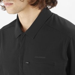 Сорочка Salomon Xplration SS Shirt M - чорна