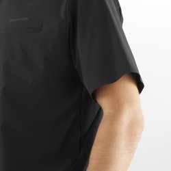 Сорочка Salomon Xplration SS Shirt M - чорна