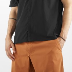 Сорочка Salomon Xplration SS Shirt M - чорна