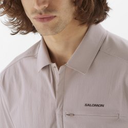 Сорочка Salomon Xplration SS Shirt M - бежева