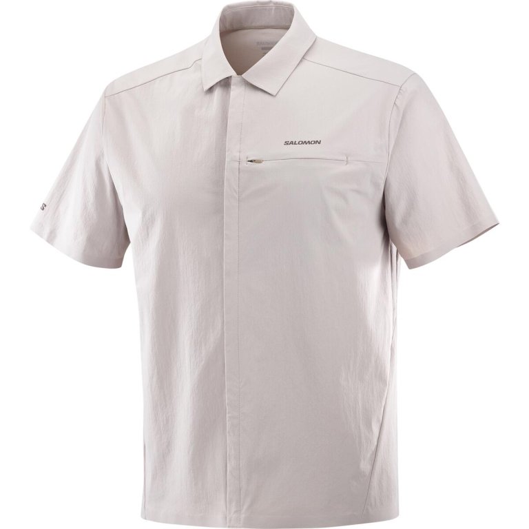 Сорочка Salomon Xplration SS Shirt M - бежева