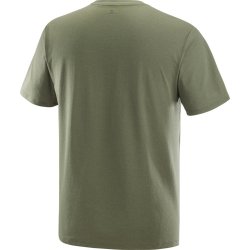 Футболка Salomon Trackline SS Tee M - зелена