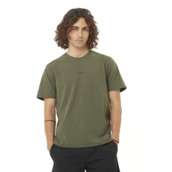 Футболка Salomon Trackline SS Tee M - зелена