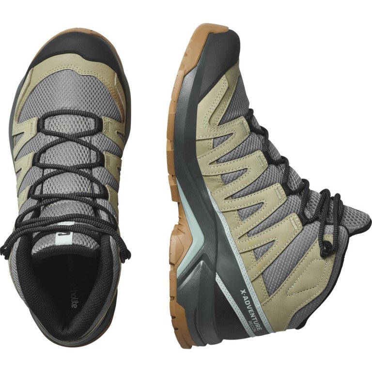 Черевики Salomon X-Adventure Recon Mid GTX W - зелені