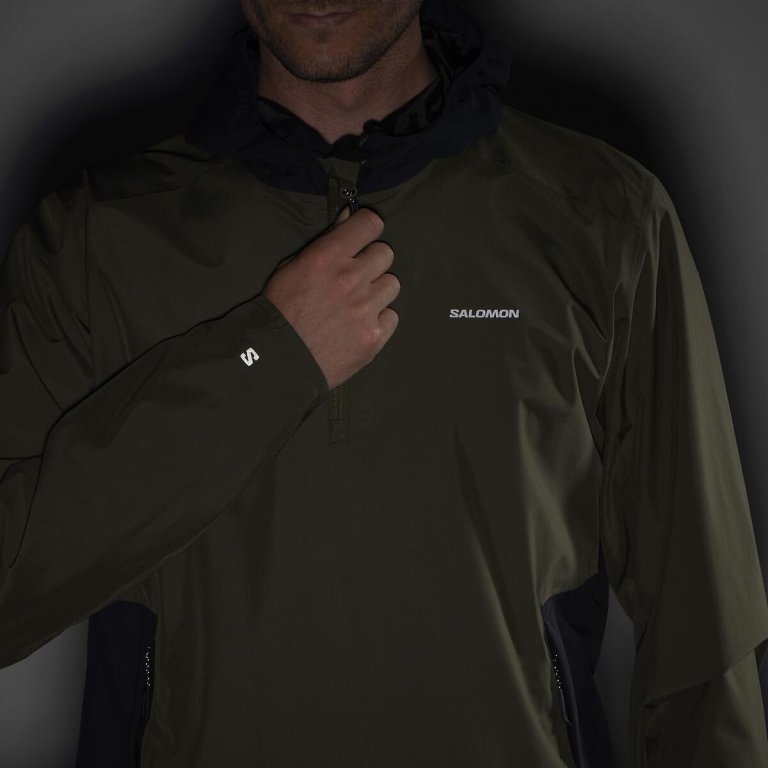 Куртка Salomon Outscape 2L M - зелена