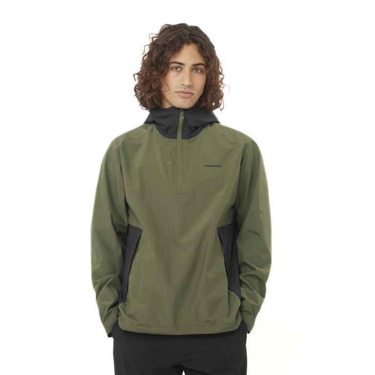 Куртка Salomon Outscape 2L M - зелена