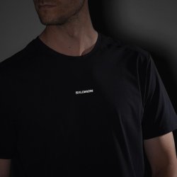 Tričko Salomon Trackline SS Tee M - černá