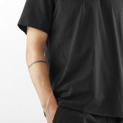 Tričko Salomon Trackline SS Tee M - černá