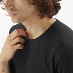 Tričko Salomon Trackline SS Tee M - černá