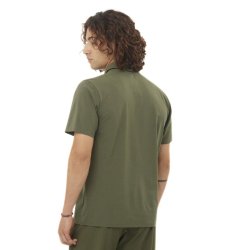 Футболка Salomon Trackline Polo M - зелена