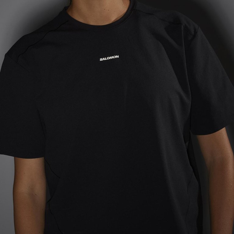 Футболка Salomon Trackline SS Tee W - чорна
