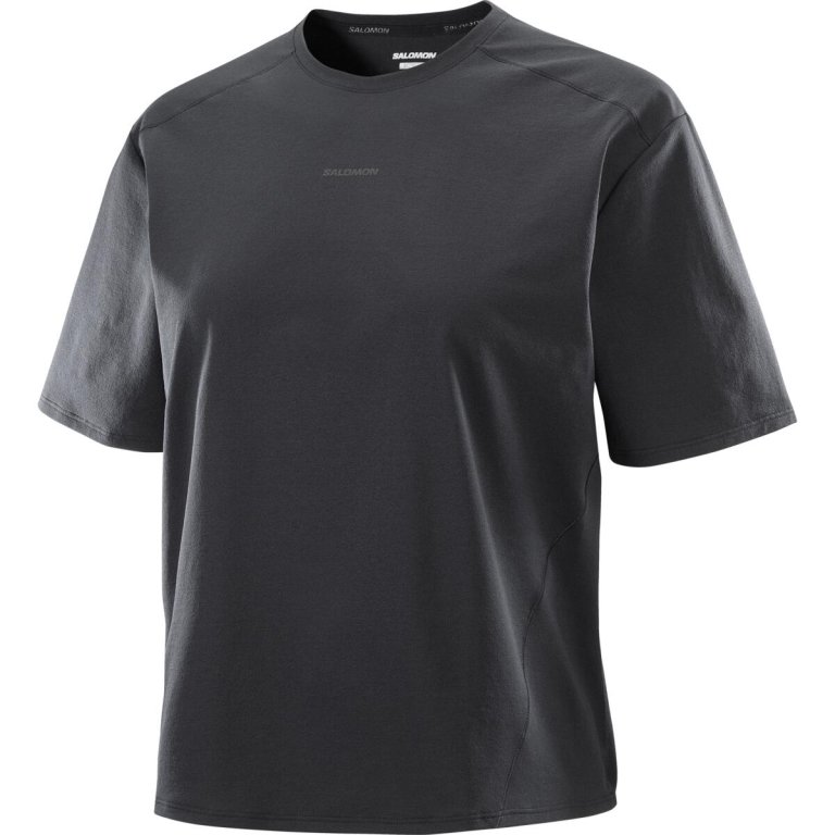 Футболка Salomon Trackline SS Tee W - чорна