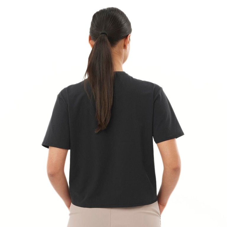 Футболка Salomon Trackline SS Tee W - чорна