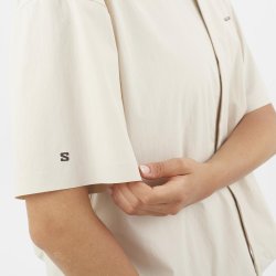 Сорочка Salomon Xplration SS Shirt W - бежева