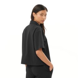 Футболка Salomon Xplration SS Shirt W - чорна