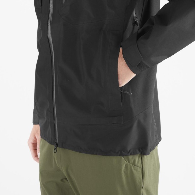 Куртка Salomon Outline 3L GTX® M - чорна