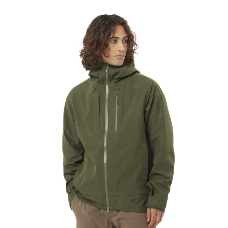 Куртка Salomon Outline 3L GTX® M - зелена