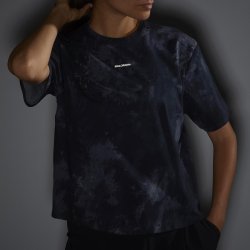 Футболка Salomon Trackline SS Tee W - синя