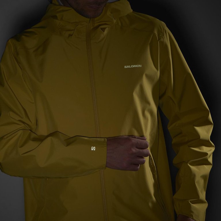 Куртка Salomon Outscape 2L M - жовта