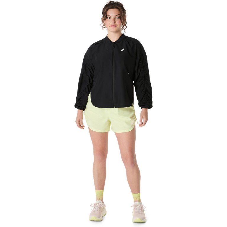Куртка Asics Nagino Run Adjustable Jacket W - чорна