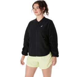 Куртка Asics Nagino Run Adjustable Jacket W - чорна
